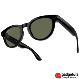 Умные очки Ray-Ban Smart Glasses Headliner RW4009 Shiny Black/Polar Green фото купить уфа