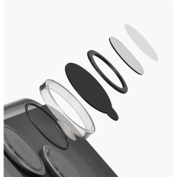 Защитное стекло для камеры Uniq iPhone 17 Pro OPTIX Camera Lens ClearShield FrameGuard Clear фото купить уфа