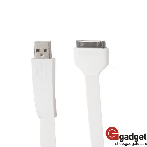 USB кабель LP для iPad 3/ iPad 2/ iPad/ iPhone 4s/ 3G/ 3Gs/ iPod 30 pin белый