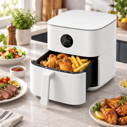 Аэрогриль Mi Smart Air Fryer 6.5L MAF-W6501 белый фото купить уфа