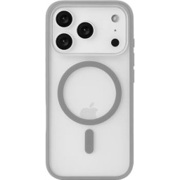 Накладка uBear для iPhone 17 Pro Cloud Mag Case MagSafe серый фото купить уфа