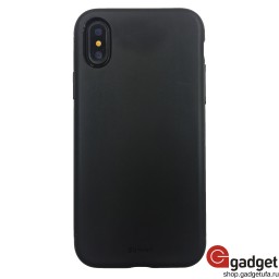 Накладка Baseus Bumper Case для iPhone X/Xs силиконовая черная купить в Уфе