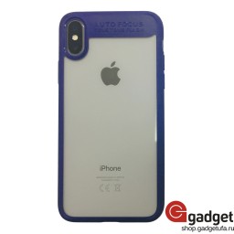 Накладка Baseus Suthin case для iPhone X/Xs пластиковая темно-синяя купить в Уфе