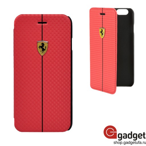 Чехол-книжка Ferrari Formula One для iPhone 6/6S красный