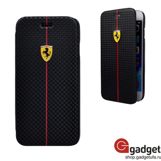 Чехол-книжка Ferrari Formula One для iPhone 6/6s черный