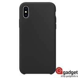 Накладка HOCO для iPhone X/Xs Silicone Case черная купить в Уфе
