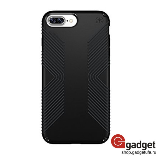 Накладка Speck Presidio Grip для iPhone 7/8 Plus силиконовая черная