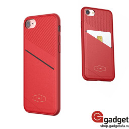 Накладка LAB.C Pocket Case для iPhone 7/8 полеуретановая красная купить в Уфе