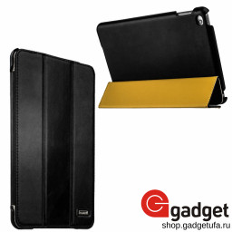 Чехол i-Carer для iPad mini 4 Vintage Series кожаный черный купить в Уфе