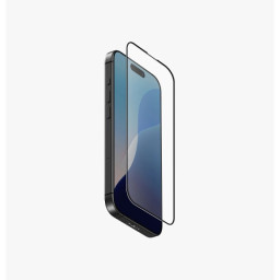 Защитное стекло Uniq для iPhone 16 Pro Max OPTIX Matte Clear/Black (+installer) фото купить уфа
