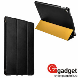 Чехол i-Carer для iPad Pro/2017/2018 Vintage Series кожаный черный купить в Уфе