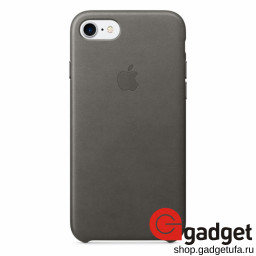 Чехол Apple Leather Case для IPhone 7/8 Storm Gray купить в Уфе