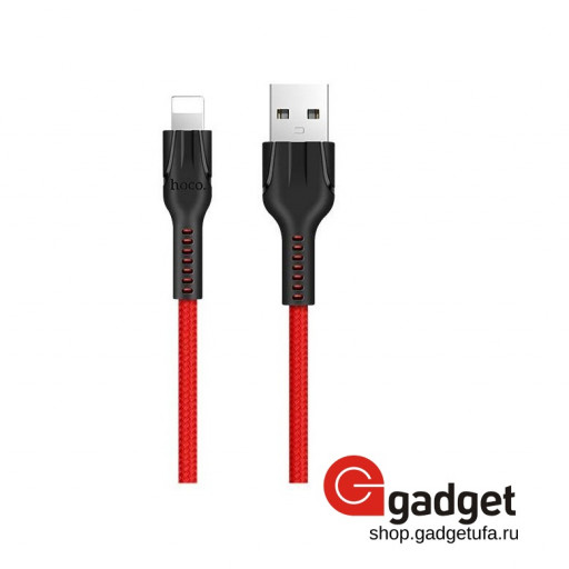 USB кабель HOCO U31 Benay lightning cable 1,2m красный