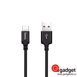 USB кабель Hoco X14 Type-C Time Speed 1m черный купить в Уфе