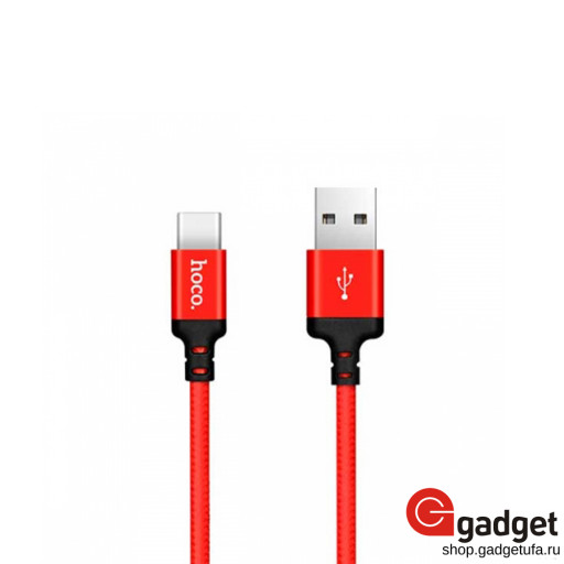 USB кабель Hoco X14 Type-C Time Speed 2m красный