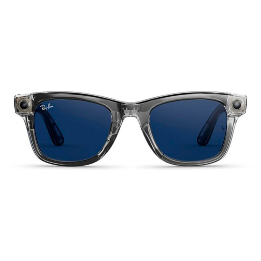 Умные очки Ray-Ban Smart Glasses Wayfarer Gen 2 RW4012 Shiny Transparent Grey/Transitions Sapphire
