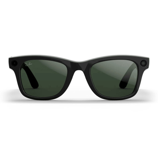 Умные очки Ray-Ban Smart Glasses Wayfarer Gen 2 RW4012 Shiny Black/Transitions Graphite Green