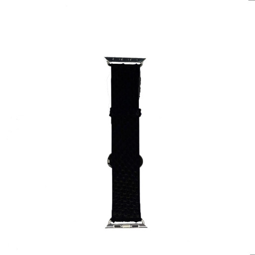 Ремешок idea для Apple Watch 42/44mm кожа змеи черный