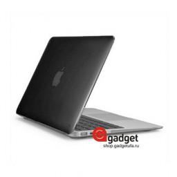 Чехол-накладка пластиковая для Macbook Pro 13 A1708 матовая черная купить в Уфе