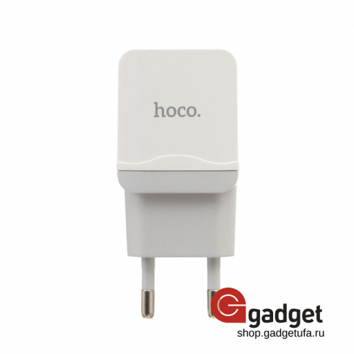 Сетевое зарядное устройство Hoco C22A 1USB charger 2.4A белое