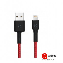 USB кабель ZMI MFi AL823 Lightning 30 см красный купить в Уфе