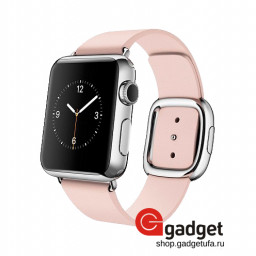 Ремешок с современной пряжкой для Apple Watch 38/40mm розовый купить в Уфе