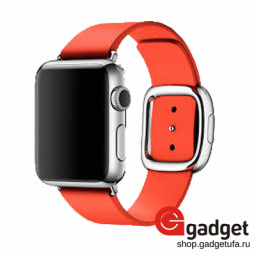 Ремешок с современной пряжкой для Apple Watch 42/44mm красный купить в Уфе