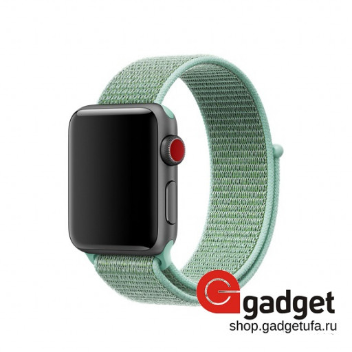 Спортивный браслет для Apple Watch 38/40mm Зеленый
