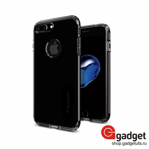 Накладка Spigen для iPhone 7/8 Plus Hybrid Armor силиконовая черная