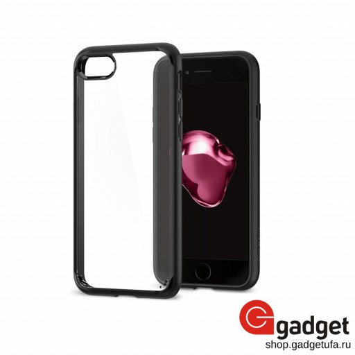 Накладка Spigen для iPhone 7/8 Ultra Hybrid 2 силиконовая черная