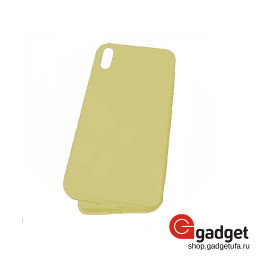 Накладка BlackMix для iPhone X/Xs 360 желтый глянец купить в Уфе