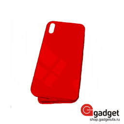 Накладка BlackMix для iPhone X/Xs 360 красный глянец купить в Уфе