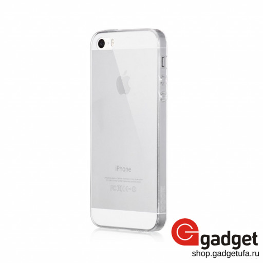 Накладка силиконовая HOCO Light Series TPU case для iPhone 5/5s прозрачная