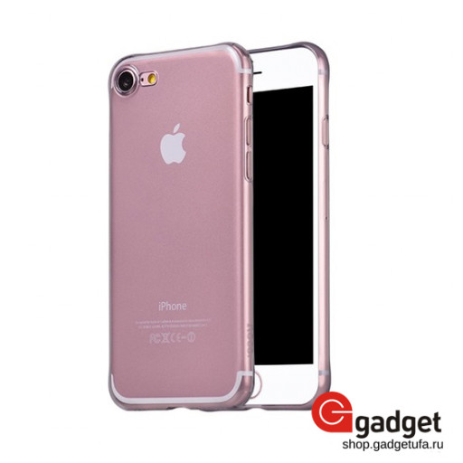 Накладка силиконовая HOCO для iPhone 7 Light series TPU case черная