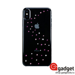 Накладка Bling My Thing для iPhone XS Max с кристаллами Swarovski Milky Way Rose Sparkles прозрачная купить в Уфе