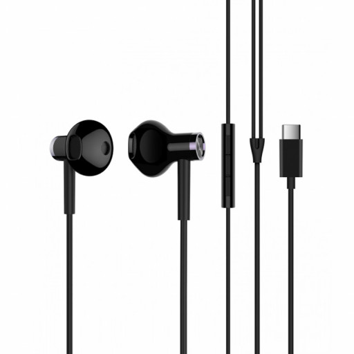 Наушники Xiaomi Dual-Unit Half-Ear Headphone Type-C Black