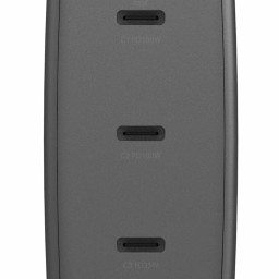 Сетевое зарядное устройство EnergEA Travelite Gan100 3USB-C PD/PPS/QC3.0 total 100W Gunmetal фото купить уфа
