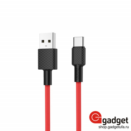 USB кабель HOCO Superior U48 Type-C 1m красный