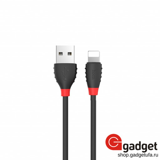 USB кабель Hoco X27 Excellent Charge Lightning Cable 1m черный