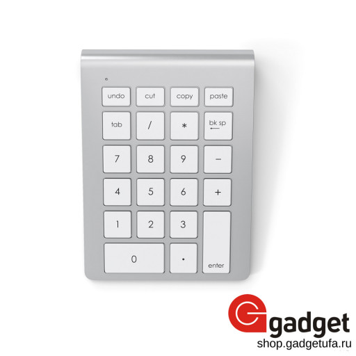 Клавиатура Satechi Bluetooth Aluminum Wireless Keypad - серебристая