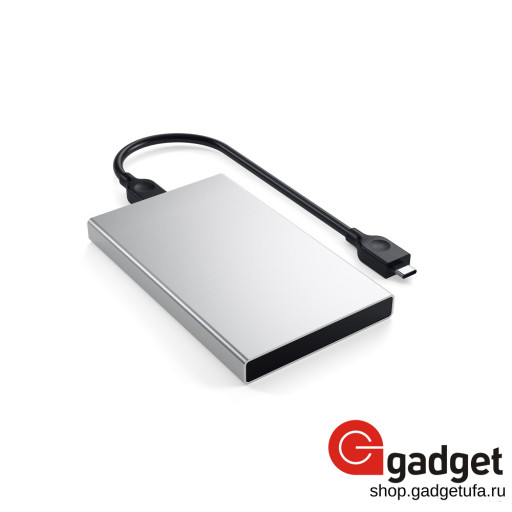 Корпус для жесткого диска Satechi Aluminum USB Type C External HDD Enclosure Case - серебристый
