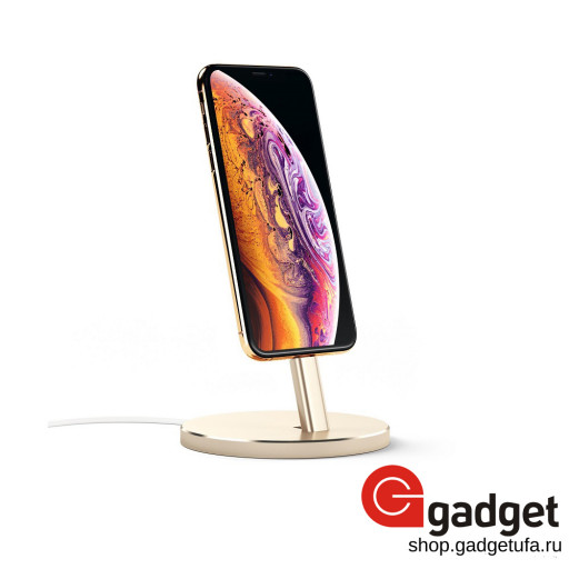 Док-станция Satechi Aluminum Desktop Charging Stand for iPhone - золотистая