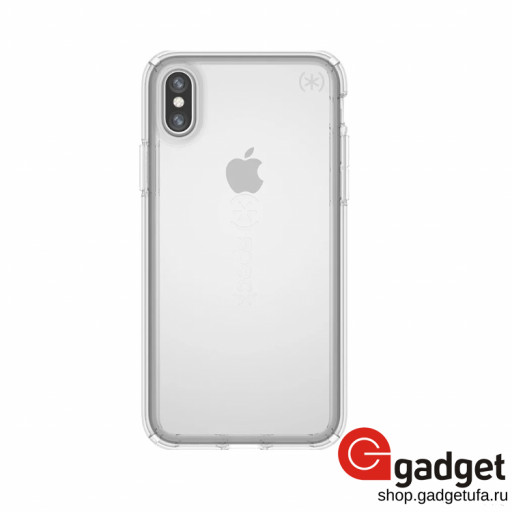 Накладка Speck GemShell для iPhone X/Xs силиконовая прозрачная