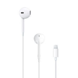 Оригинальные наушники Apple EarPods с коннектором Lightning MMTN2ZM/A купить в Уфе