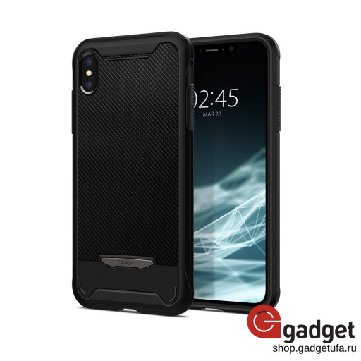 Накладка Spigen для iPhone X/Xs Hybrid NX черная