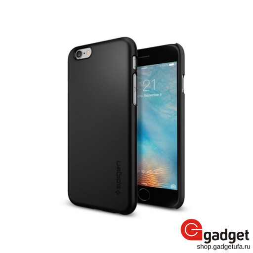 Накладка SGP для iPhone 6S Thin Fit черная