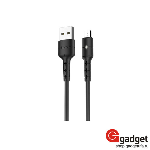 USB кабель HOCO X30 Charging Data Cable Micro USB черный
