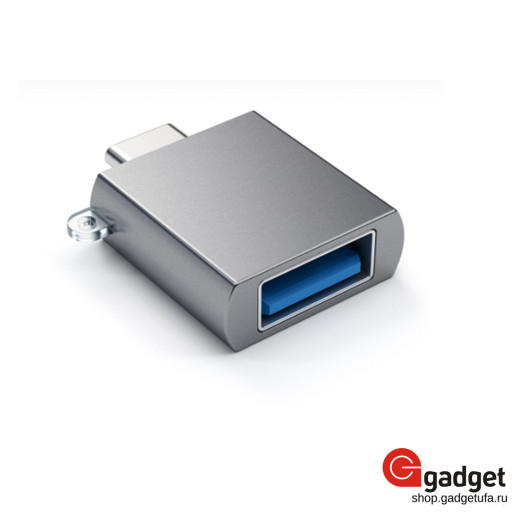 Адаптер Satechi Type-C USB Adapter темно-серый