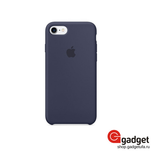 Apple Silicone Case для iPhone 7/8 Темно-синий