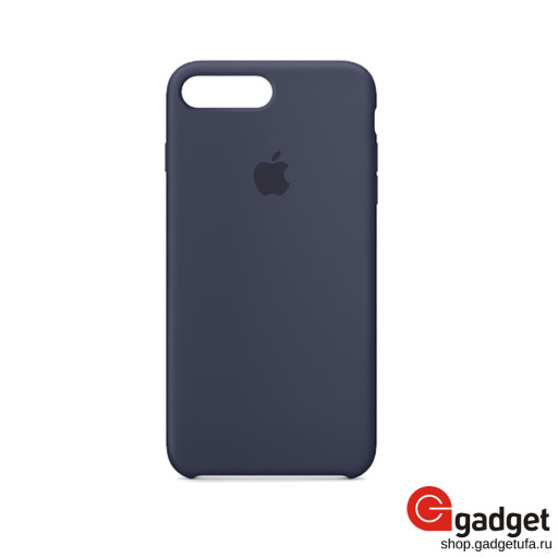 Чехол Apple Silicone Case для iPhone 7/8 Plus темно-синий